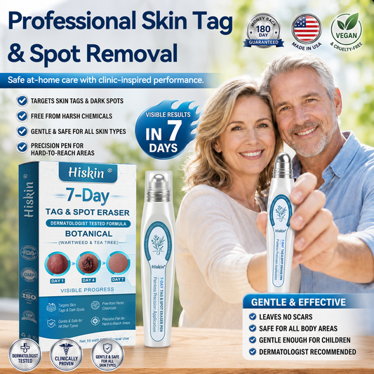 Only 10 left! 🌟 𝐇𝐢𝐬𝐤𝐢𝐧® Wart Removal Roll-On Pen is now 30% off—help reduce the appearance of warts in just 1–3 weeks. Once sold out, it won’t return until next year! 180-day money-back guarantee, completely risk-free.