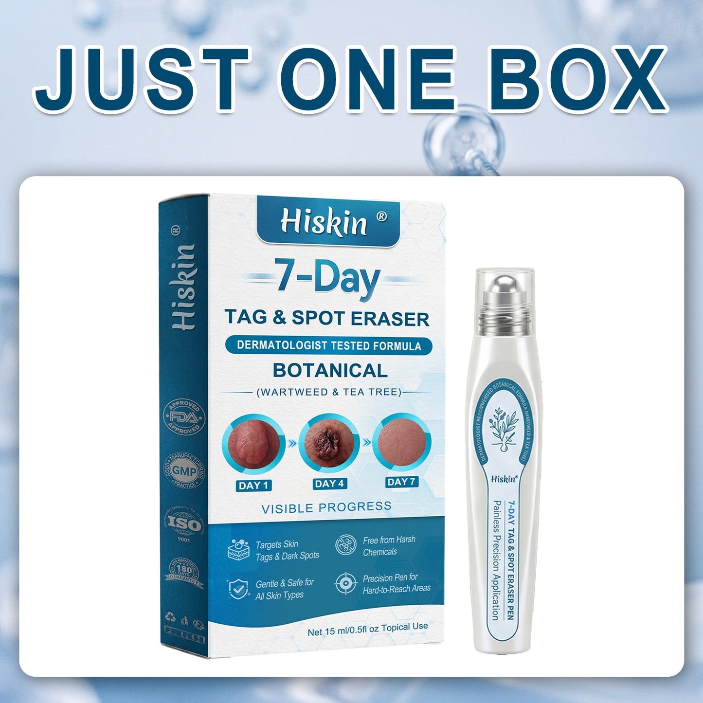 Only 10 left! 🌟 𝐇𝐢𝐬𝐤𝐢𝐧® Wart Removal Roll-On Pen is now 30% off—help reduce the appearance of warts in just 1–3 weeks. Once sold out, it won’t return until next year! 180-day money-back guarantee, completely risk-free.
