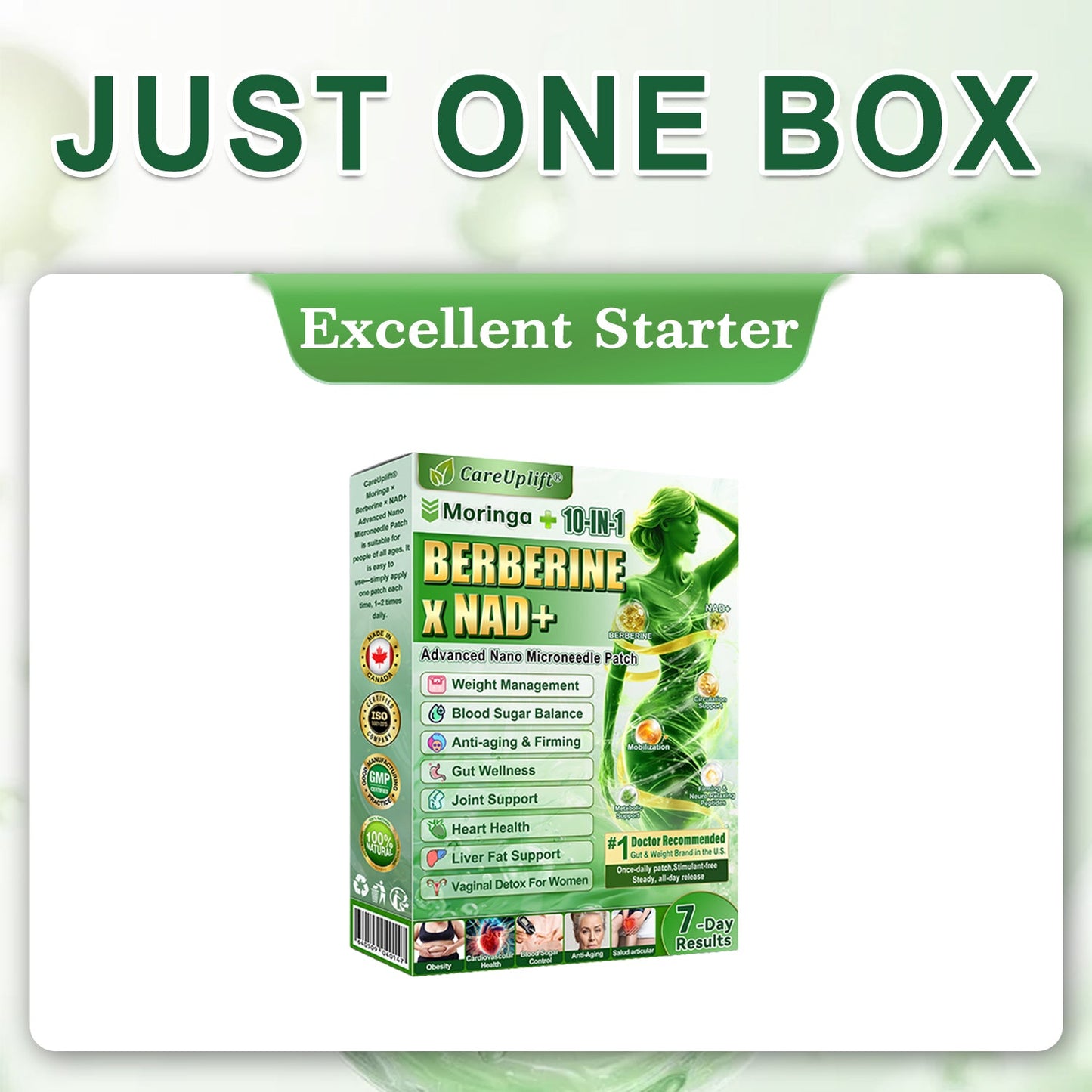 𝐂𝐚𝐫𝐞𝐔𝐩𝐥𝐢𝐟𝐭® 𝑴𝒐𝒓𝒊𝒏𝒈𝒂 & 𝑩𝒆𝒓𝒃𝒆𝒓𝒊𝒏𝒆 𝟏𝟎-𝑰𝑵-𝟏 𝑨𝒅𝒗𝒂𝒏𝒄𝒆𝒅 𝑵𝒂𝒏𝒐 𝑴𝒊𝒄𝒓𝒐𝒏𝒆𝒆𝒅𝒍𝒆 𝑷𝒂𝒕𝒄𝒉